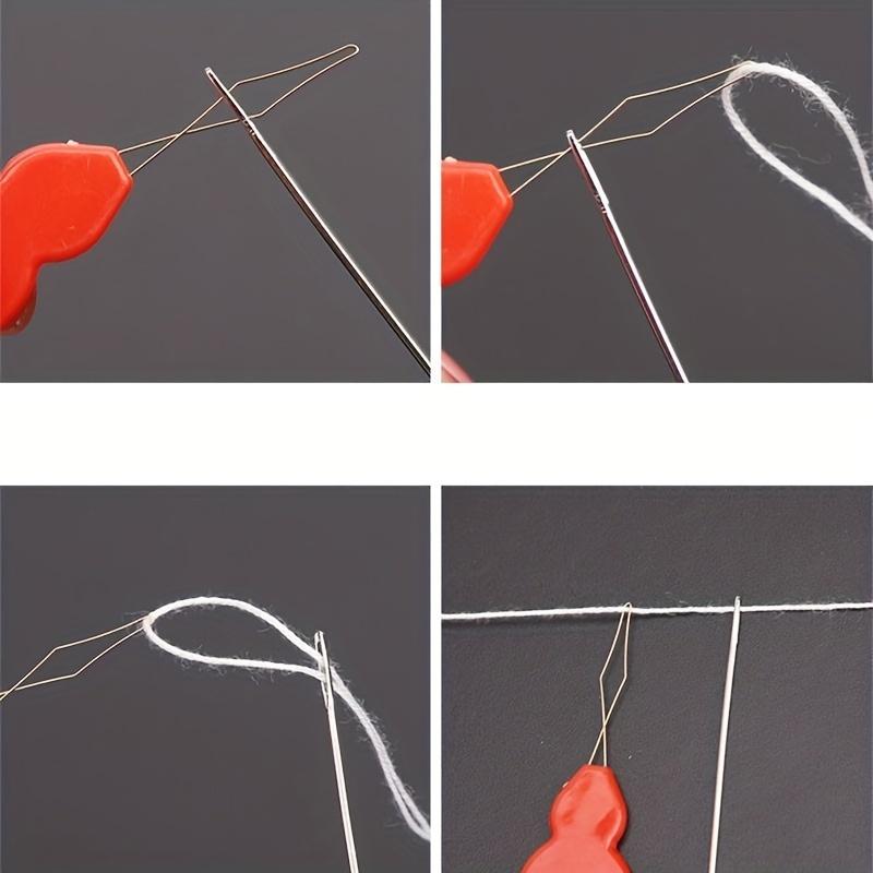 10pcs Vibrant Colors Rapid Needle Threaders - High-Durability, Effortless Sewing Accessory, for Knitting,Crafting,Quilting & DIY