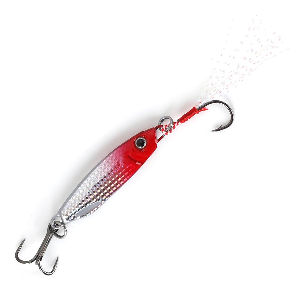 Spotlip Metal Jig Set 5pcs 10g/15g/20g/25g/30g Short Style Boat Sea