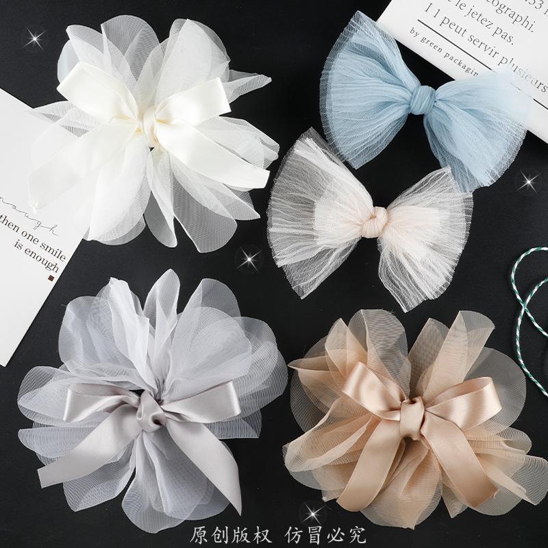 Socks, Shoes And Hats, Hair Accessories, Lace Bow Hairpin Accessories, Headgear Brooch, Diy Jewelry, Hairpin Accessories, Cloth Sticker.
