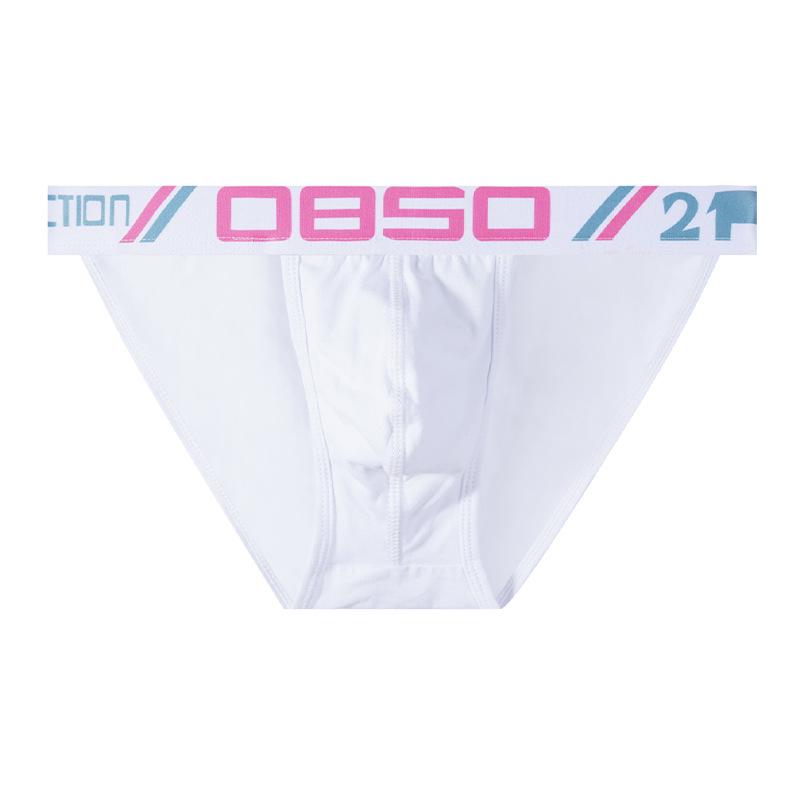 Men's Sexy High-Cut Low-Stretch Cotton Briefs