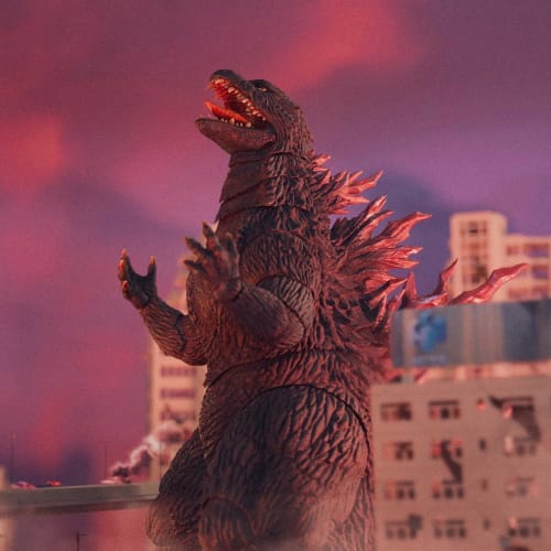 HiPlay Hiya Toys "Goji 2000 Millennium (1999)" Godzilla EBG0278 EXQUISITE BASIC Series Action Figure, Painted, Complete PVC