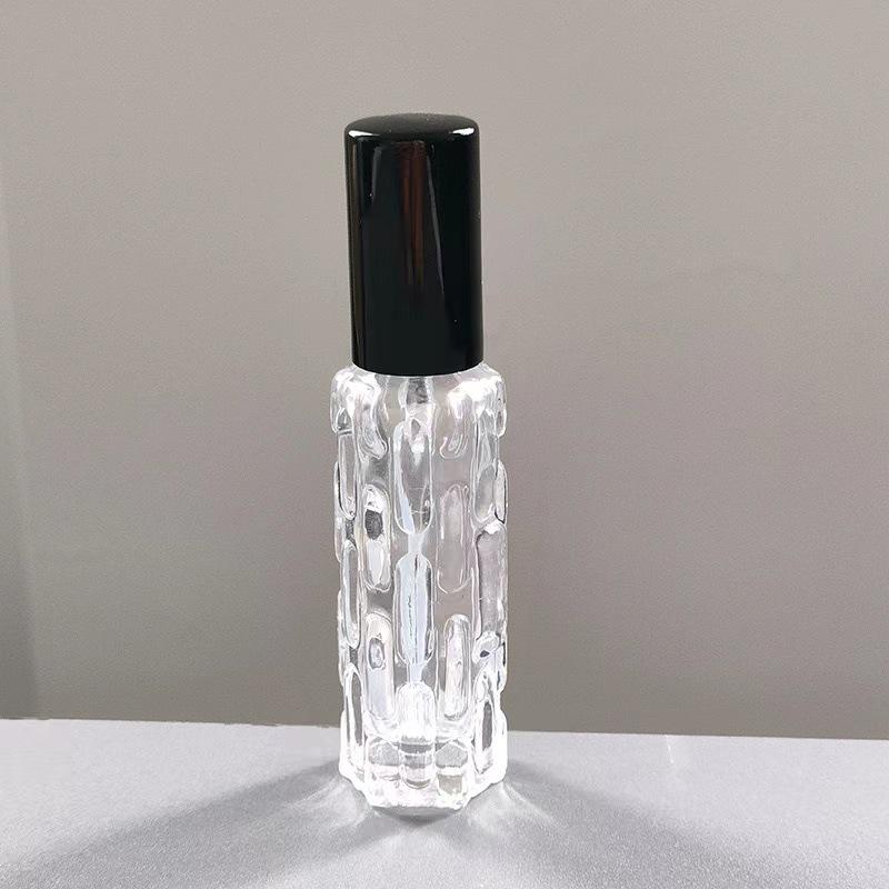Bitter Gourd 10ml High-End Glass Perfume Spray Bottle - Portable Travel Dispenser.