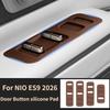 For NIO ES9 2026 Door Button Protection Pad, Window Glass Lifting Panel Non-slip Mat Car Interior Decor Modified Accessories