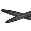Car Accessories Corner Guard Protector, Car Bumper Protector Corner   Strips Front Rear   Gloss Black