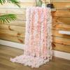 5Pcs Simulated Orchid String Wedding Ceiling Flower Rattan, for Outdoor Patio Garden Living Room Wall Hanging Decoratio
