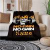 Exercise Customize Your Name Blanket Warm Comfortable And Soft Blankets Are Suitable For Home Chairs Office Sofas Sofas Office Camping And Gifts For