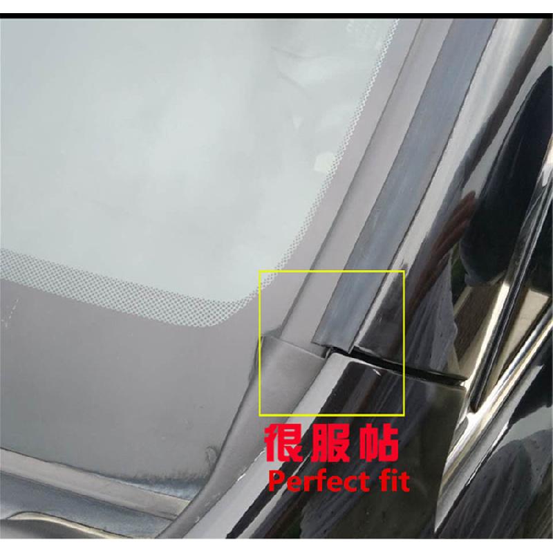 3 Meter Svart Bil Vindruta Kant Skydd Tätningslist T-Typ Gummitätning