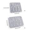 Wing-shaped Silicone Molds Jewelry Casting Molds Epoxy Resin Pendant Mould for DIY Earrings, Jewelry, Keychain, Crafts