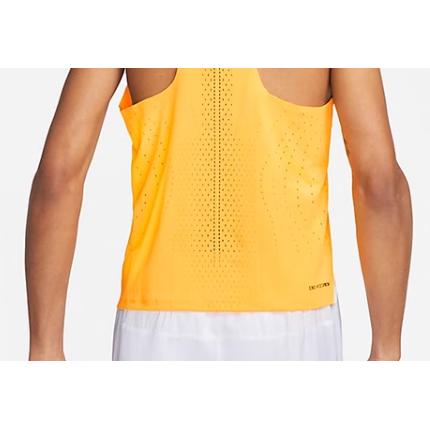 New Nike Running Tank Top Men's Yellow DM4625-845