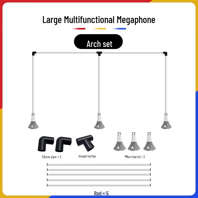GAIATY Oversized Detachable Sports Training Cone Kit