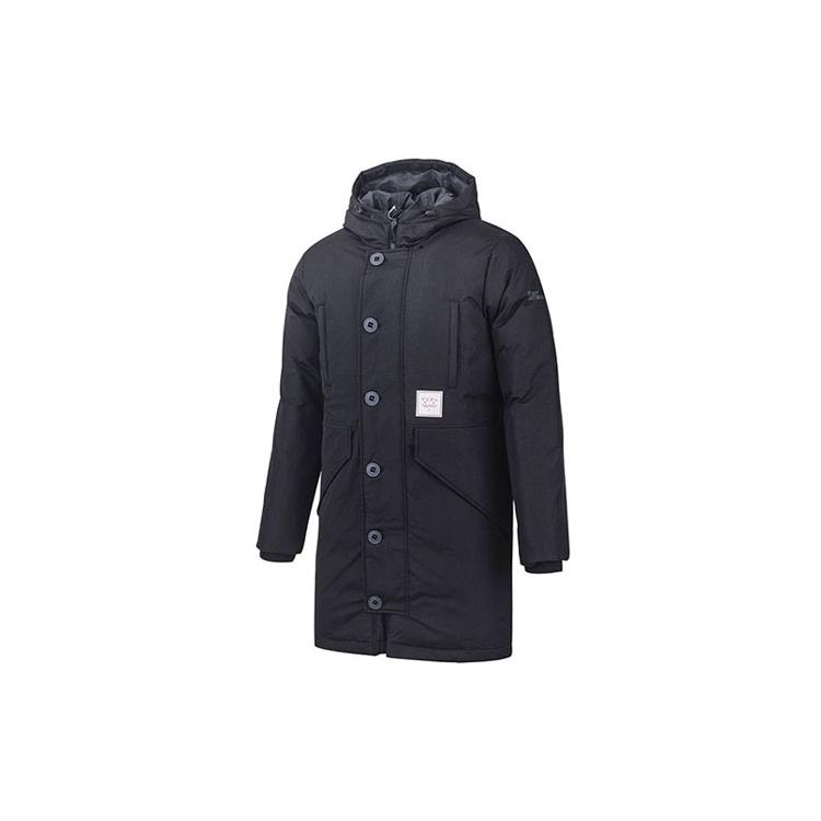 ANTA Basketball Collection Down Jackets Men s Black Hooded Moderate 15941970-3 S