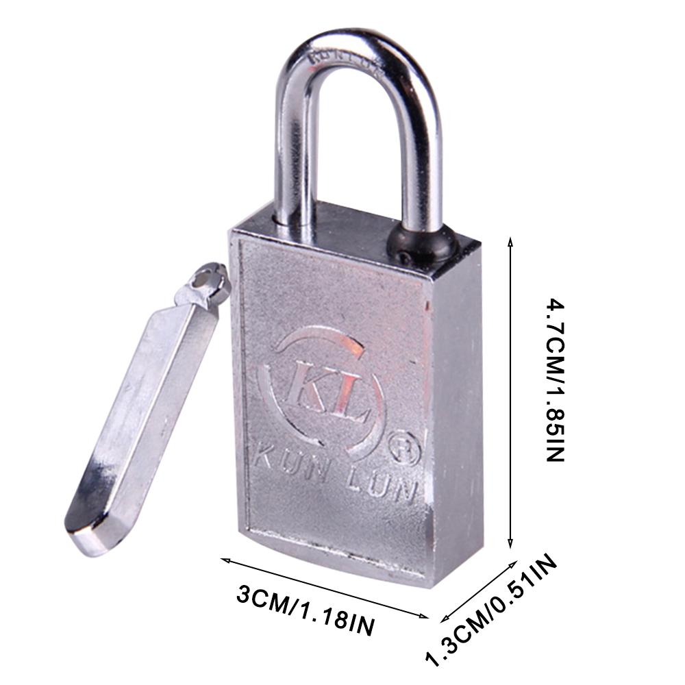30mm Magnetic Lock Padlock Magnetic Induction Password Lock Magnetic Strip Lock Anti-blocking Rain Rust Pry Door Padlock Home