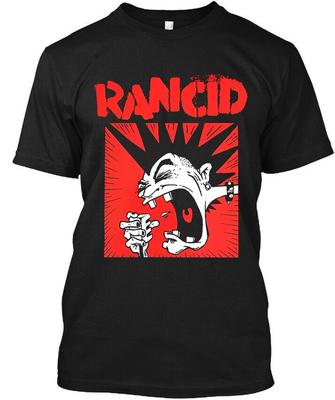 Limited New Popular Rancid American Ska Street Music Classic Logo Unisex T-shirt Graphic Tee