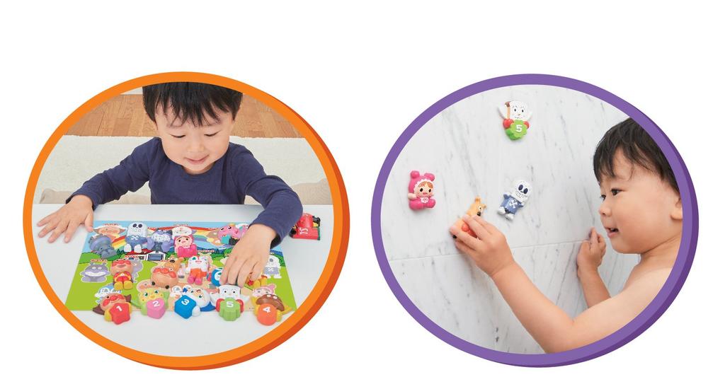 Anpanman Fun and Exciting! Various Pittan Educational Set (Ages 3 and Up)