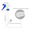Hot Sale Chemical Mist Hand Trigger Sprayer Plastic Pp 24/410 28/400 28/410 Head Trigger for Water Spray Bottle