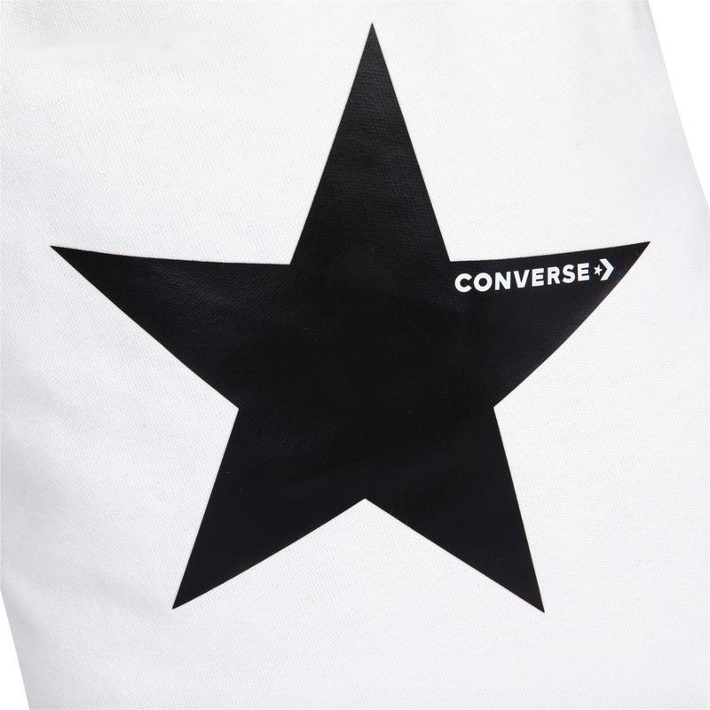 New Converse Cotton Shoulder Bag Regular Feather White CV2413016PS-001