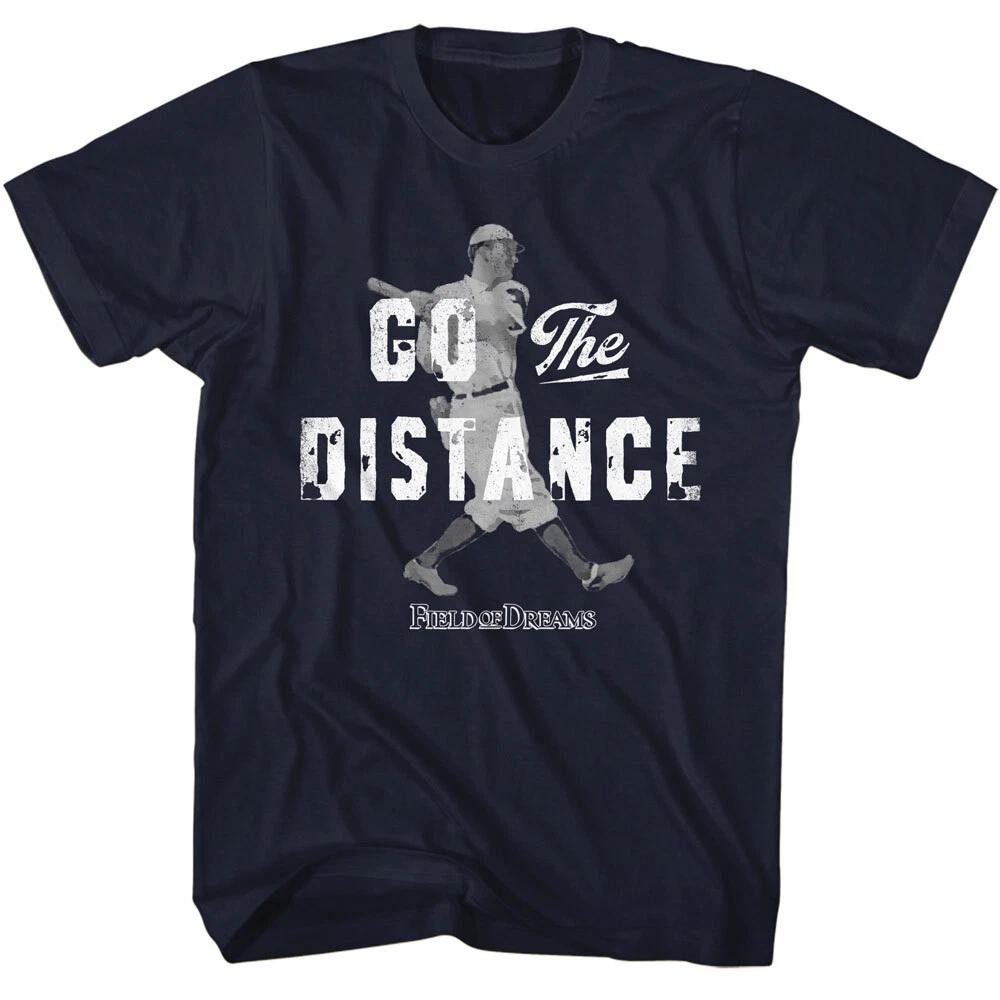 Field Of Dreams Movie Baseball Player Batter Up Go The Distance Men s T Shirt S