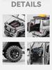 1:24 Mercedes-Benz G550 4X4 Modified Version Off-road Car Diecast Car Advanced Collection Ornament Car Models