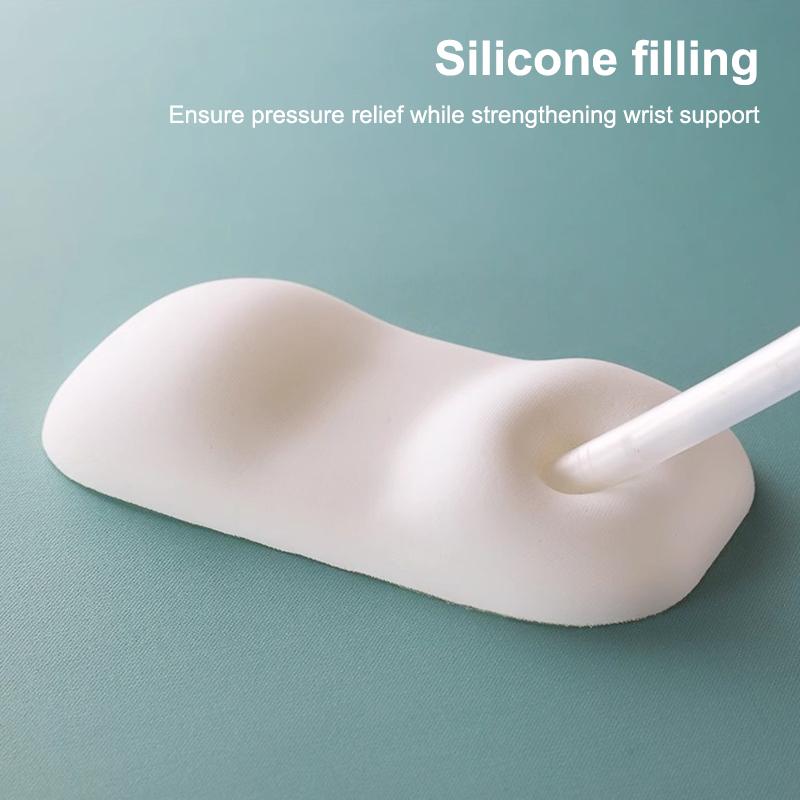 Weiche Silikon Maus Handgelenkauflage Mäuse Handgelenkstütze Heim Büro Computer Gaming Armlehne Handgelenkschutz Schreibtisch Mauspad Ergonomie
