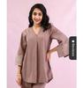 Bollywood Party Wear Pure Cotton Kurta Pant Cord Set Indian Women Designer Top Tunic Kurti