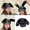 Beret with Puppy Ear Painter Hat Cabbie Hat Grandpa Hat for Autumn Winter