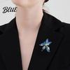 Brooch for Hats Peony Flower Pin Women Enamel Floral Lapel