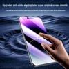 Apple iPhone 14 Series Tempered Glass Screen Protector: Anti-Drop, Full HD Coverage for iPhone 14 Pro Max and 14 Plus.