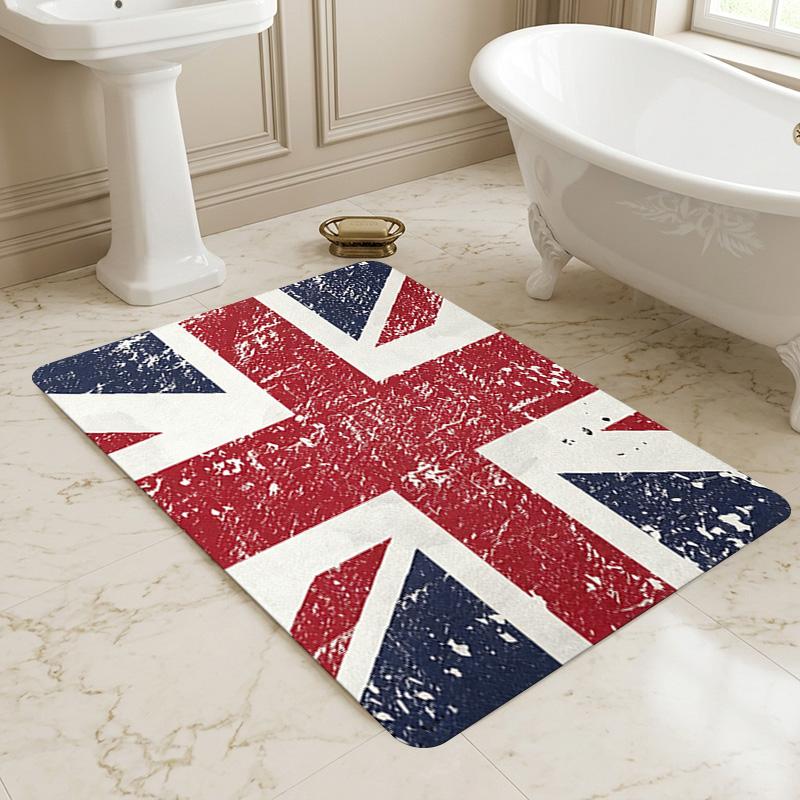 Union Jack Living Room Nonslip Area Rug Soft Carpet For Bedroom Game Playroom Sofa Office Home Decor Doormat Christmas Gift C9261028