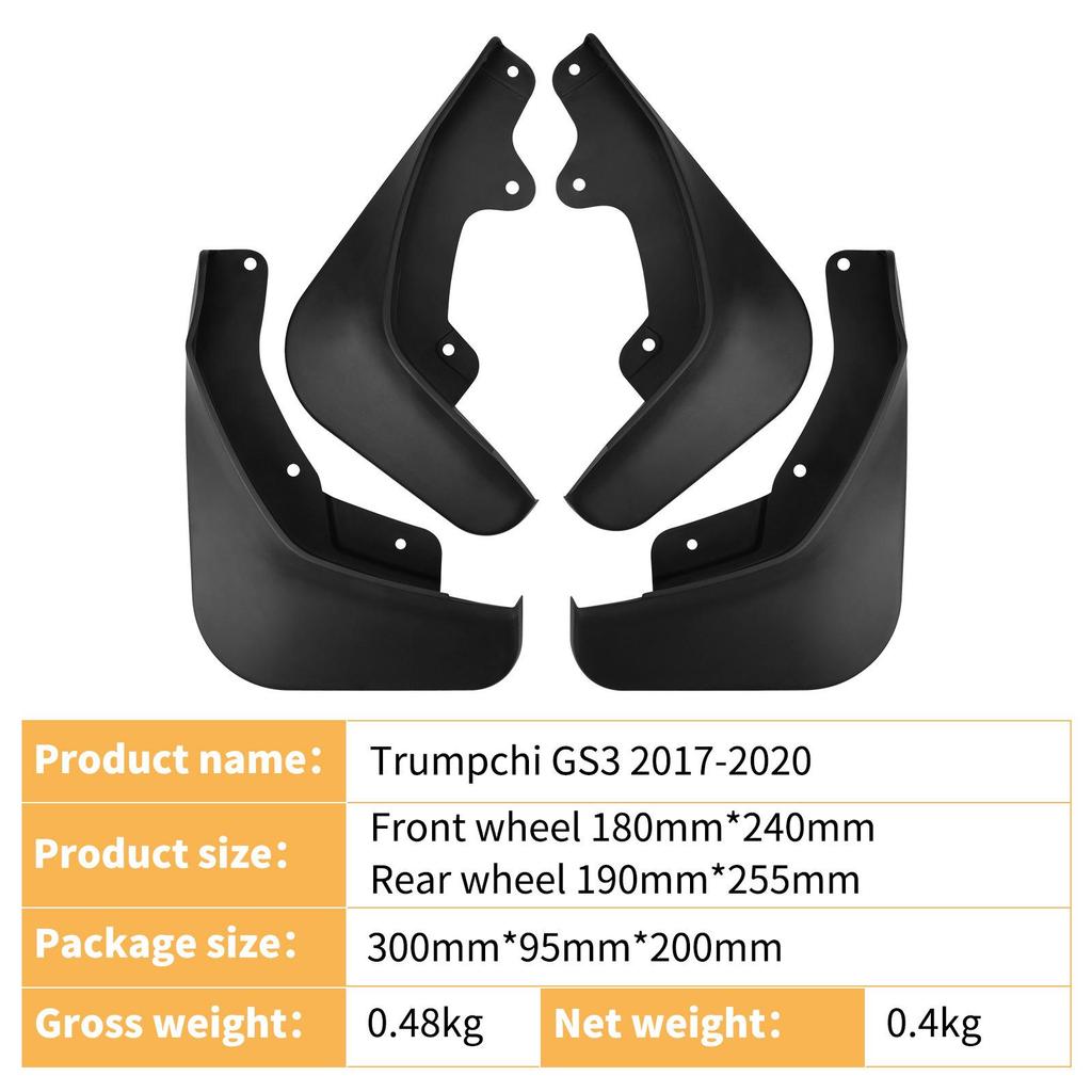Trumpchi GS3 2017-2020 Kotflügel für Reifen für Export & Grenzüberschreitende Modifikationen