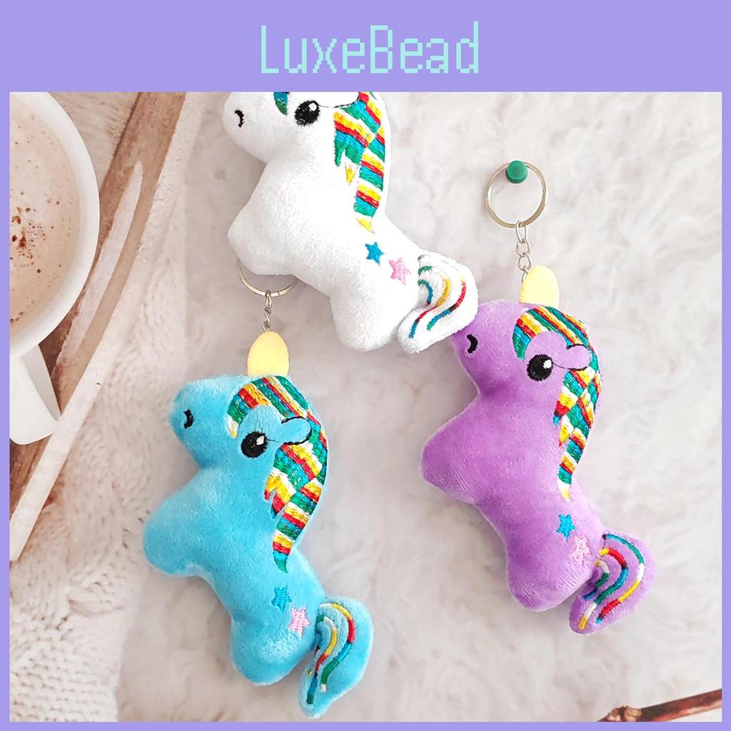 Plush Unicorn Keychain With Pp Cotton Filling For Kids And Collectors