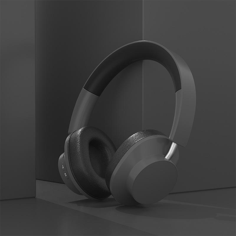 DR80 Wireless Bluetooth Headset: Silicone, Long Battery Life, Head-Mounted, Ideal for Gaming and Calls