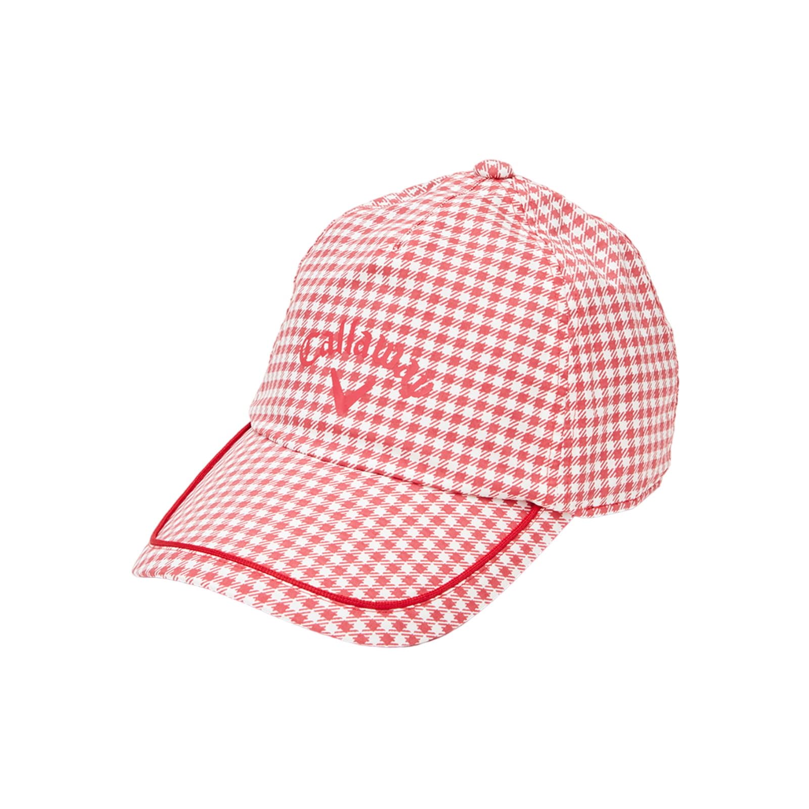 

Standard Product Rain Cap RAIN CAP FR [Callaway] Women s GINGHAM/Golf 23SS_1100_Red