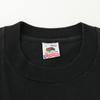 FRUIT OF THE LOOM Black 90's Single Stitch Social Tees Inc. Print T-Shirt Tops L blackUsed