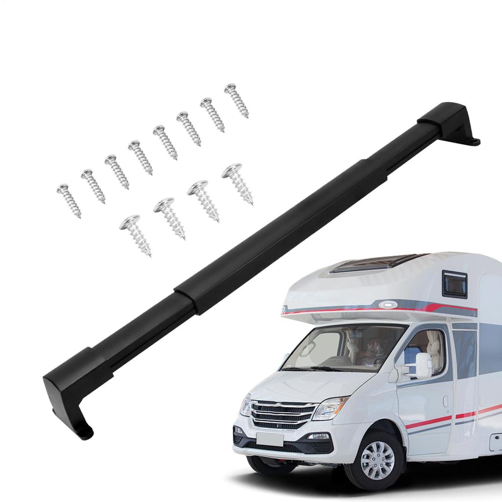 RV Screen Door Handle Adjustable RV Crossbar Screen Door Handle for Trailer Travel Easy Exit Assist Pull Grip Camping