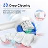 Rechargeable Couple's Electric Toothbrush with Soft Bristle Round Head & Rotating Action