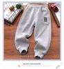 Boys' Plus Velvet Thickened Loose Sweatpants - Autumn/Winter 2025 Fashion