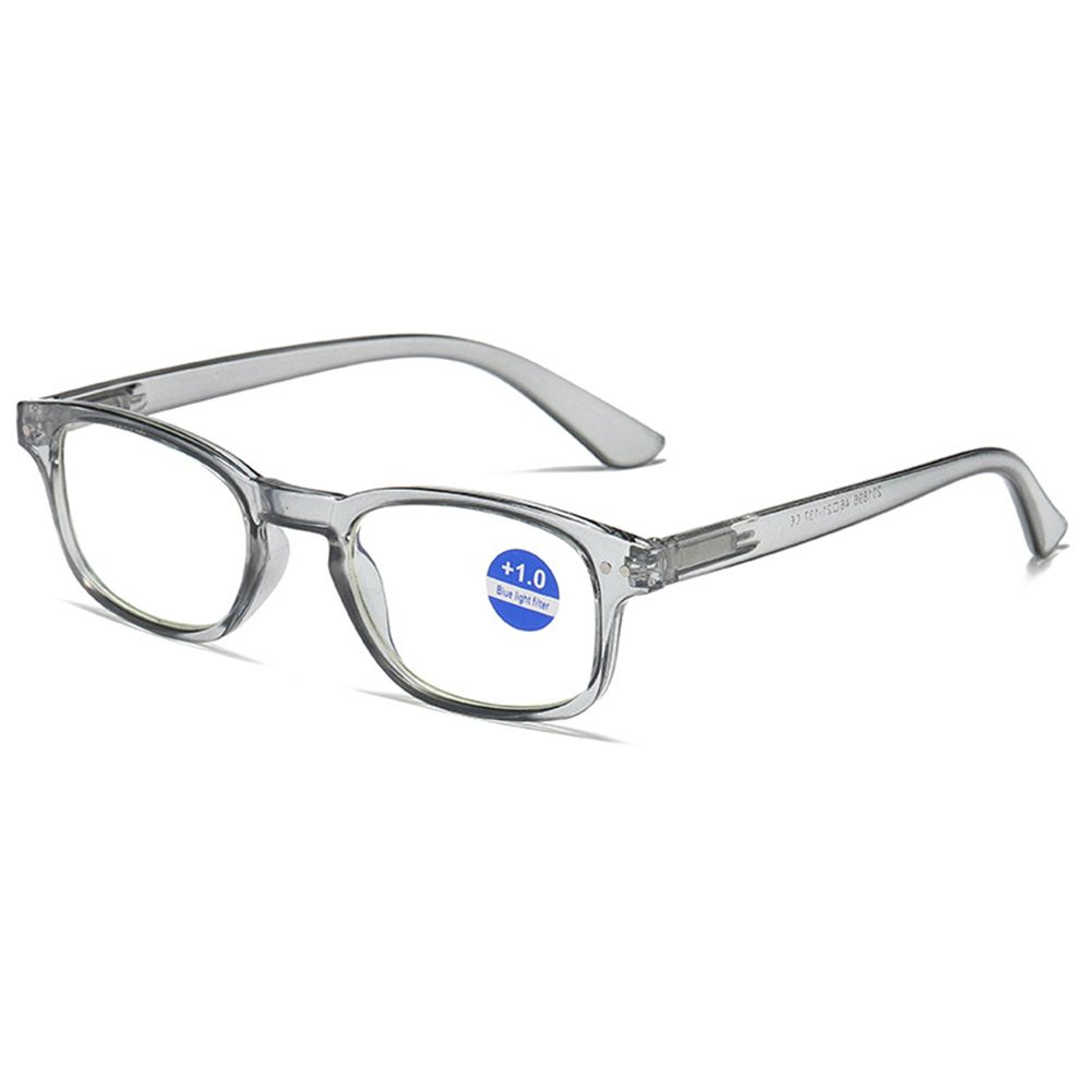 

1pc Fashion Reading Glasses Presbyopic Square Readers Eyeglasses For Sight With Spring Hinge Oculos +1~+4.0 New Trend 2022 +400