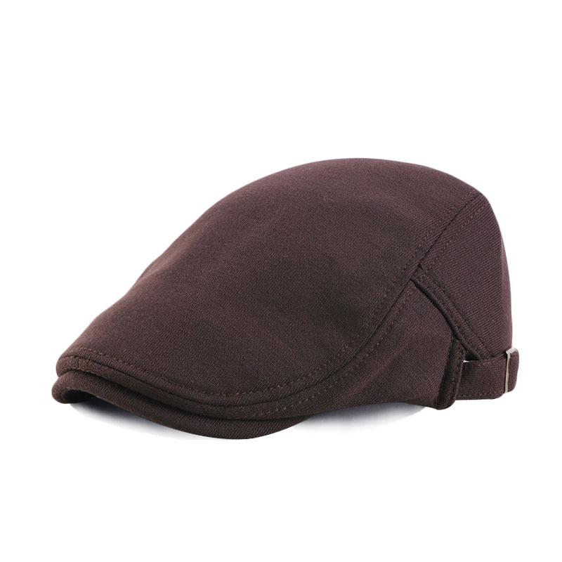 Spring and Summer Trendy Cotton Hat Men's Solid Color Duck Tongue Beret, Forward Hat, Fashion Casual Hat JDBLM-