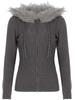 Retro Cable Knit Hooded Sweater