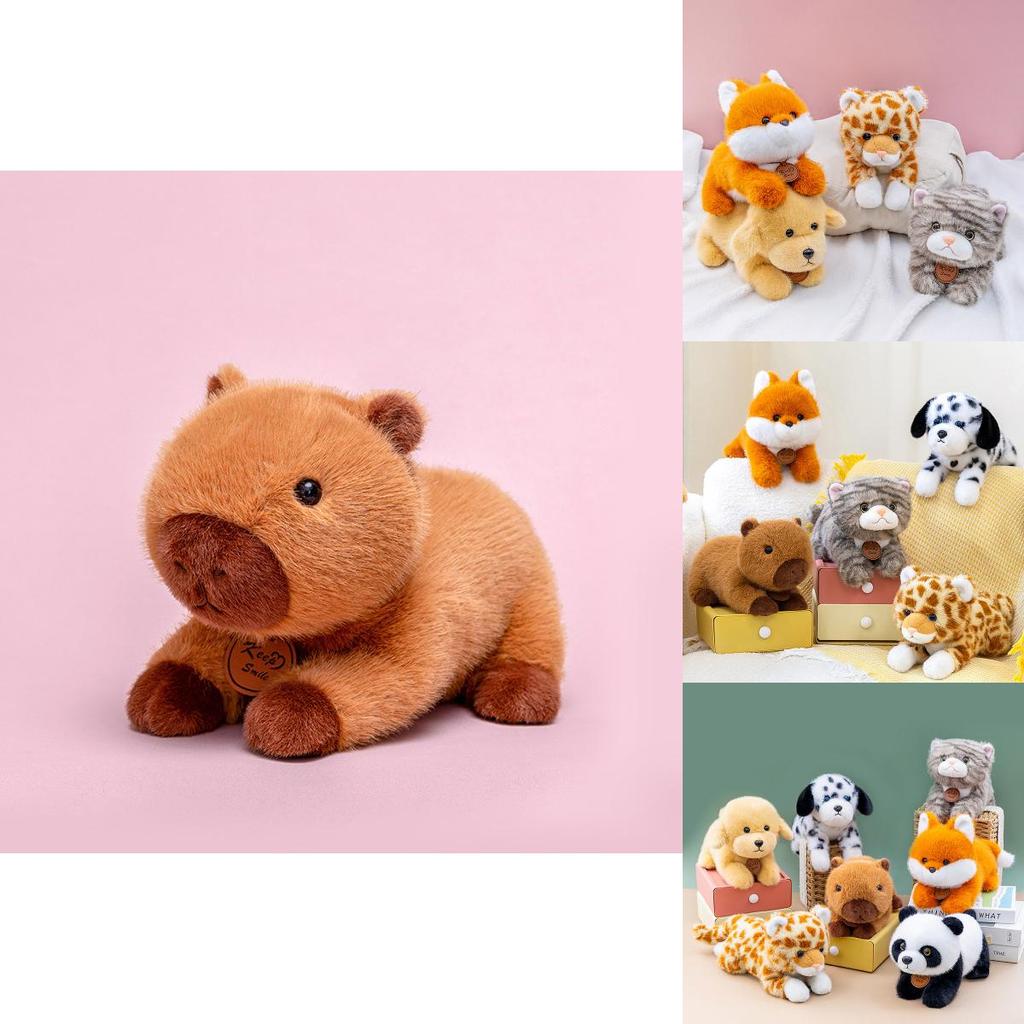 Cute Fox Plush Toy For Office Desk Decor With Pp Cotton Filling For Kids And Adults
