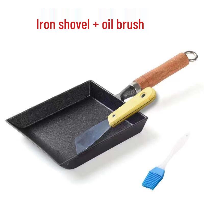 Utuo Cast Iron Tamagoyaki Pan Set