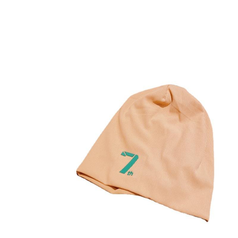 Dui Dui Hats Women's Thin Cold Hats Japanese Style Postpartum Baotou Hat Big Head Circumference Showing Face Small Pullover Hat