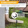 Adjustable Downspout Extension Bracket Strong Weather Resistant Metal Downspout Support Quick Fixing for Drainage