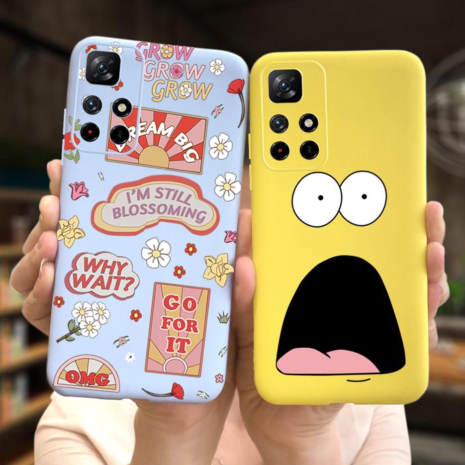 Cute Cartoon For Xiaomi Poco X4 Pro 5G Case Poco M4 Pro Cover Soft Silicone Phone Case For Xiaomi Poco M4 X4 Pro PocoX4 NFC Bags