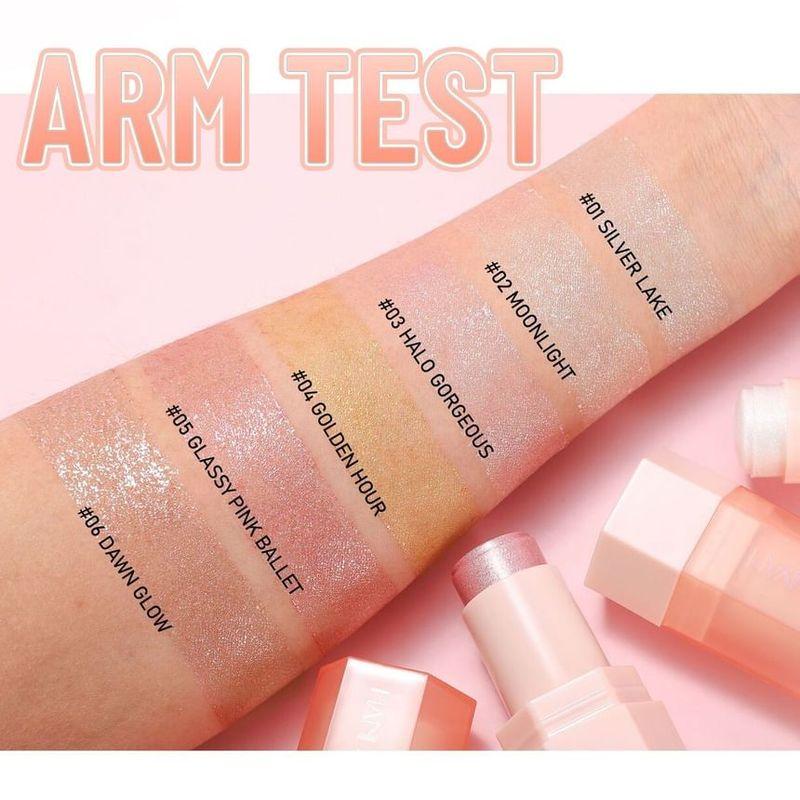 HANDAIYAN - Glitter Jelly Highlight Stick - 6 Colors