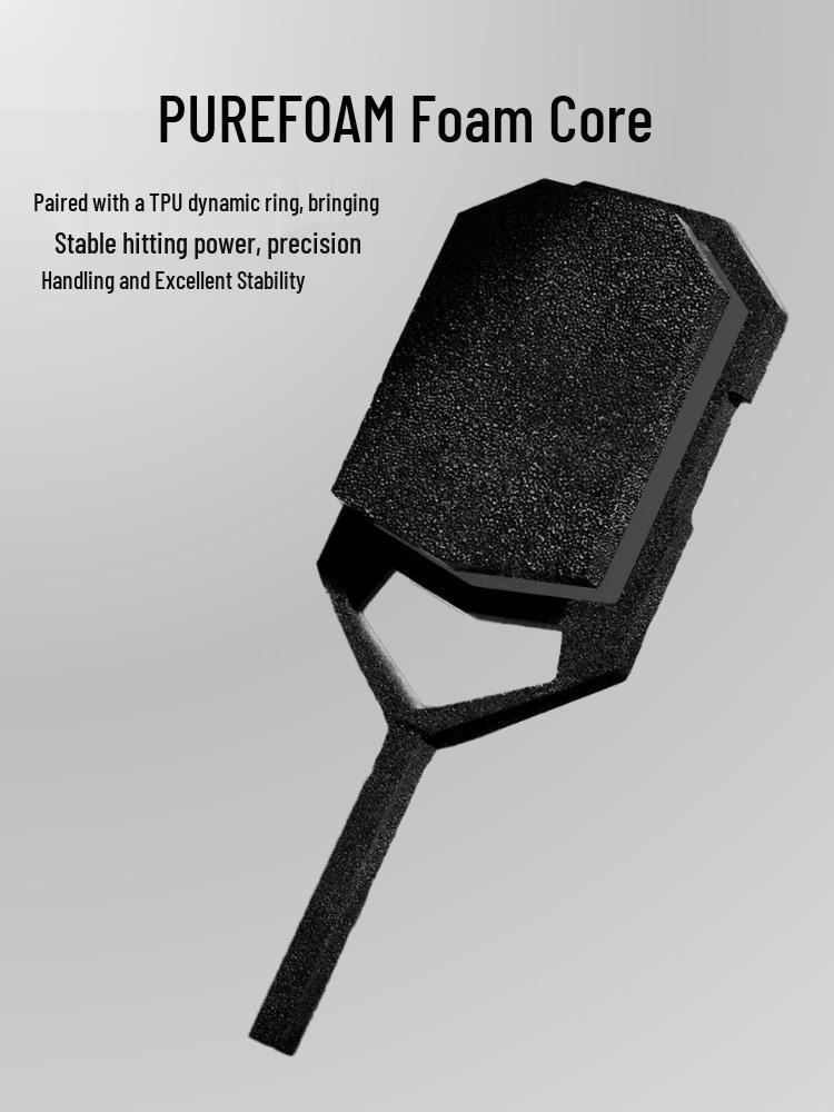 Tesla Borderless 3K Carbon Fiber Pickleball Paddle – Heat Press Integrated, Hot Seller