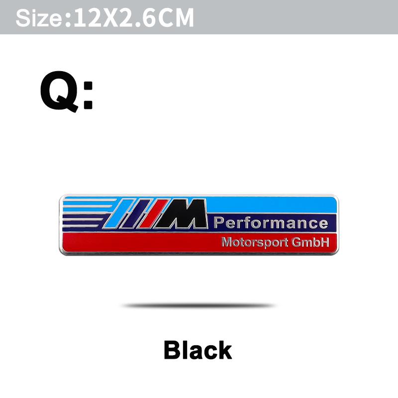 Sticker Emblemi Styling Auto Lega di Alluminio Parafango Auto Bagagliaio Stemmi Per BMW M E46 E90 E60 F30 F10 E39 E36 F20 G30 /Valvole Pneumatici Auto