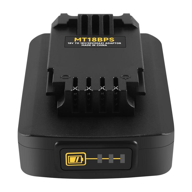 

AEE4-Battery Adapter For 18V Lithium Battery Converted To PORTER CABLE 18V 20V Battery Converter чёрный