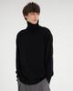 TENER Basic Turtleneck Knit Black