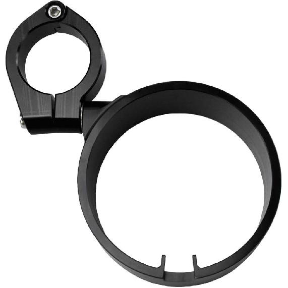 Motorcycle Speedometer Ring Side Mount Relocator Bracket Clamp Fit for Harley Dyna 1993-2005 Sportster XL883 X1200 1993-2023 Black